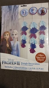 Disney Frozen 2 Dangle Decoration 6.5ft. Party - Picture 1 of 3