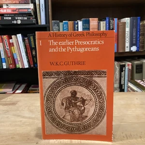History of Greek Philosophy Vol. 1 : The Earlier Presocratics W.K.C Guthrie PB - Picture 1 of 11