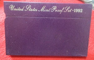 1992-S US Mint 5 Coin Proof Set. Ultra Cameos.  OGP                    #MF-5271 - Picture 1 of 3