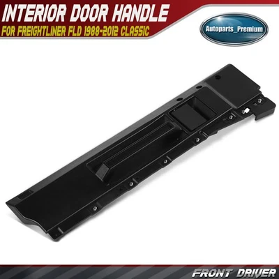 Front Driver Black Interior Door Handle for Freightliner FLD 1988-2012 Classic - Image 1 of 4