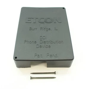 Etcon DD1 Telefonverteiler Geräteabdeckung nur Kabelzentrale - Bild 1 von 5