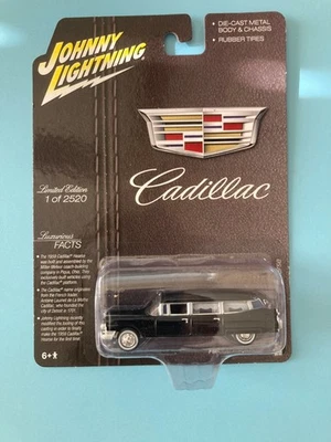 Johnny Lightning Cadillac Black 1959 Cadillac Hearse Hobby Exclusive 2520 Made - Image 1 of 2