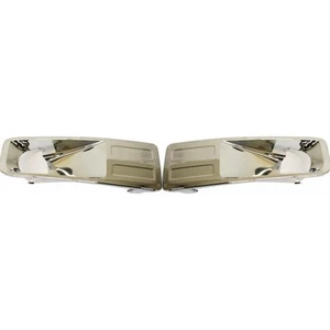 For Ford Fusion Fog Light Bezel Cover 2007-2009 Pair Driver & Passenger Chrome - Imagen 1 de 5