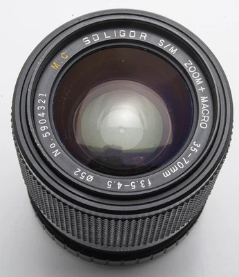 Soligor MC Zoom Macro S/M 35-70mm 3.5-4.5 1:3.5-4.5 - Pentax PK - Image 1 of 4