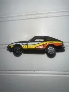 Matchbox Datsun 280 ZX 2x2 Turbo Black Diecast Car 1:59 1982 Vintage VGS - Picture 1 of 6