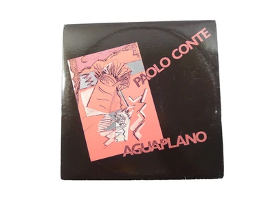 VINILE VINYL LP PAOLO CONTE AQUAPLANO MUSICA ITALIANA 1987 - Image 1 of 4