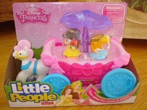 Fisher-Price Little People Disney Prinzessin Karussell Kutsche  - Bild 1 von 8
