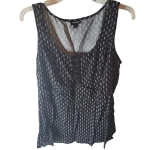 Torrid Fit and Flare Viskose ärmelloses Top, 1X - Bild 1 von 6