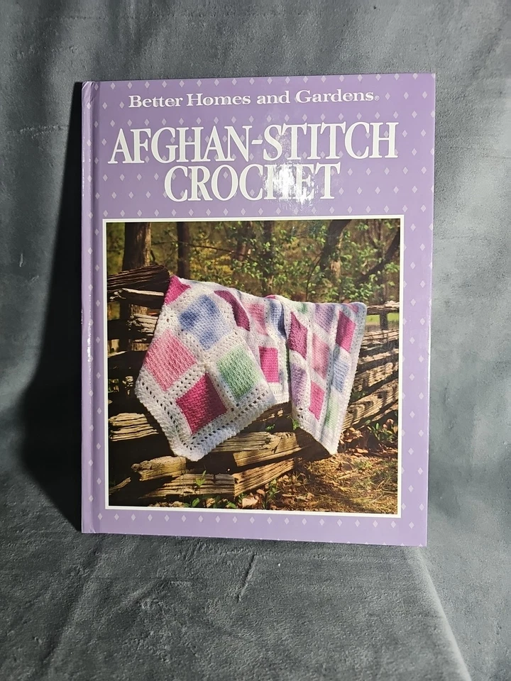 AFGHAN-STITCH CROCHET Better Homes And Gardens 1989 Vintage Patterns And Ideas  - Image 1 of 4