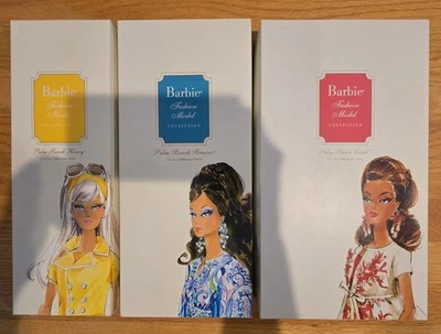Silkstone Barbie Dolls Coral, Breeze, Honey, Palm Beach Collection Fashion Model - Image 1 of 4