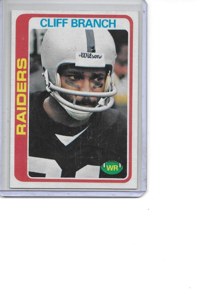 1978 Topps Cliff Branch Oakland Raiders Football Card #305 - Image 1 of 1