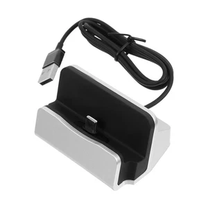 Desktop Charger Mobile Phone Seat Charging Station Organizer Stand - Afbeelding 1 van 12