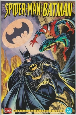 Spider-Man and Batman, 1995, first printing, graphic novel "Disordered Minds" - Image 1 of 4