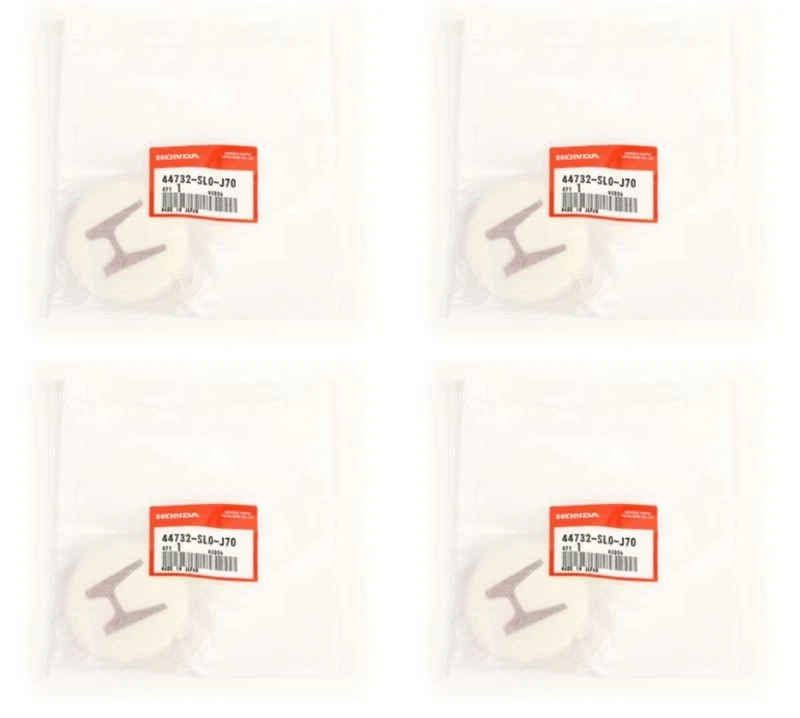 Honda Genuine CIVIC TYPE R EK9 Wheel Center cup 4 set 44732-SL0-J70 JDM