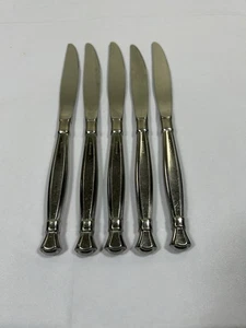 Oneida Cube Heirloom ACT 1 Stainless Flatware Dinner Knives (Set of 5) - Picture 1 of 2
