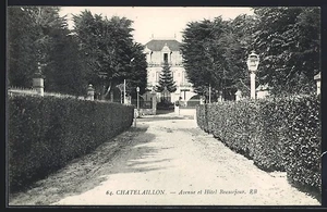 CPA Châtelaillon, Avenue et Hôtel Beauséjour - Picture 1 of 2