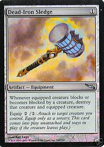 MTG - Mirrodin - Dead-Iron Sledge - Foil - NM - Image 1 of 1