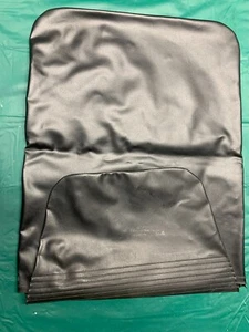 1990-1997 Mazda Miata Black Vinyl Convertible Top Rear Boot Cover Storage Bag - Picture 1 of 2