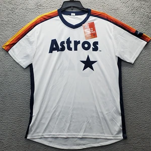 MLB Houston Astros #36 Nolan Ryan Baseball Jersey Men's XL White V-Neck Pullover - Picture 1 of 8