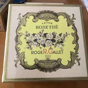 Roger & Gallet IN FOLIE Seife BADESEIFE ROSE THE 180gr Vintage - Bild 1 von 2