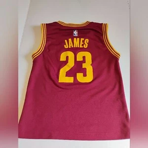 Adidas Maroon NBA Jersey #23 Lebron James Size S - Picture 1 of 8