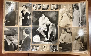 Peaches Browning And Early Film Stars : Original Photographs On poster From 1936 - Picture 1 of 5