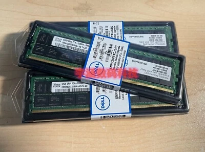 NEW SNPP2MYXC/64G AA799110 Dell 2Rx4 64GB DDR4 PC4-3200 RDIMM Server RAM Memory - Image 1 of 3