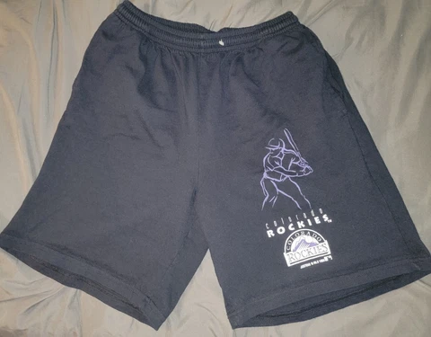 Colorado Rockies Shorts Medium Jostens 1993 NWOT Vintage Cover