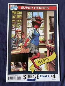 STRANGE ACADEMY: FINALS #4 (2023) TRADING CARD VARIANT - BAGGED & BOARDED