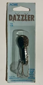 Señuelo de pesca Acme Vintage Dazzler 1/4 oz verde perla cielo cuchara salmón trucha lucio - Imagen 1 de 3