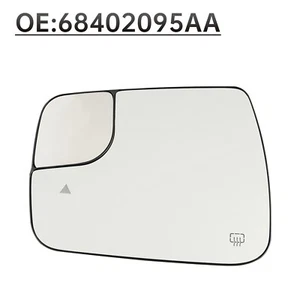 Blind Spot + Heat Exterior Mirror Glass Left pour Dodge Ram 1500 2500 2019-2022 - Picture 1 of 13