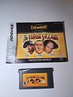 NINTENDO GBA GAME BOY ADVANCE THE THREE STOOGES VIDEO GAME CART + MANUAL