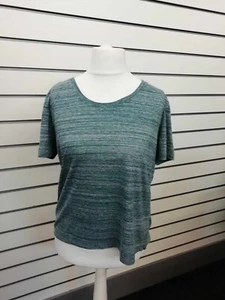 RAINBOW LADIES GREEN MARL TOP SIZE 14 - 16 (M) (ref 118) SALE - Picture 1 of 3