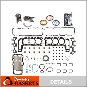 Engine Re-Ring Kit Fits 05-09 Dodge Durango Dakora Jeep 3.7L - Picture 1 of 12