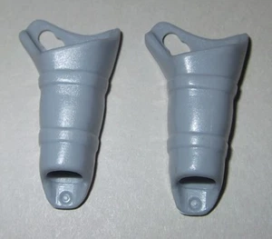 18823, 2x Pfeil- Köcher (für Gürtel, Kragen, Gurt), flach, grau - Picture 1 of 1