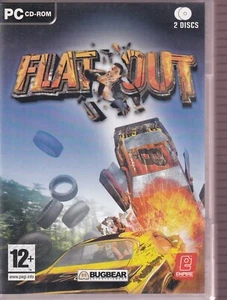 FLATOUT FLAT OUT PC Retro Game Completo M10219 - Imagen 1 de 3