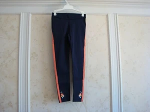 NWT $34 Janie And Jack Girls EMBROIDERED PONTE PANTS 7 Navy - Picture 1 of 4