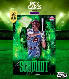 ⭐TOPPS BUNT DIGITAL HALLOWEEN 24 Green Base SUPER RARE SET (30 cards)⭐ - Picture 1 of 1