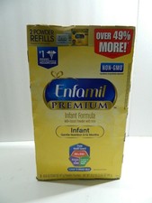 Enfamil Premium Instant Formula -  2 powder refills new sealed exp 10/2019 