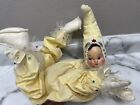 Vintage 1950's Lrg Bendable Poseable Jester Clown Pixie Elf Bed Doll Knee Hugger