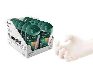 120x Latex Einweghandschuhe Puderfrei Einmalhandschuhe Handschuhe S-XL - Bild 1 von 1