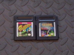 Tetris DX y Frogger (Nintendo Game Boy) AHORRA GBC solo cartucho auténtico - Imagen 1 de 1