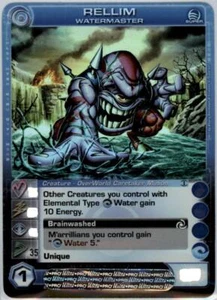(cc1009) RELLIM WaterMaster Chaotic Card (MAX SPEED 35) All other Stats Random - Picture 1 of 1