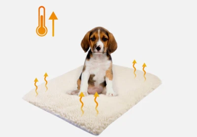 Self Heating Warming Pet Pad Cat Dog Bed Heated Non-Slip Thermal Mat Soft Rug - Image 1 of 4