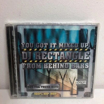 DJ Rectangle From Behind Bars Mixed Up CD Nas DMX Jay Z  Redman Ja Rule Xzibit - Image 1 of 4