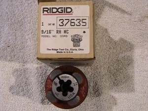 Ridgid 00-RB Complete 9/16-12 Bolt Die - Picture 1 of 4