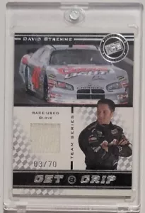 David Stremme NASCAR Coors Light 2007 Press Pass Get a Grip Race Used Glove /70 - Picture 1 of 2