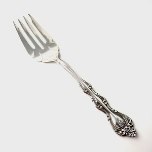 Vintage International Silverplate 9" Salat oder Fleisch Servier Gabel 1971 Interlude - Bild 1 von 5