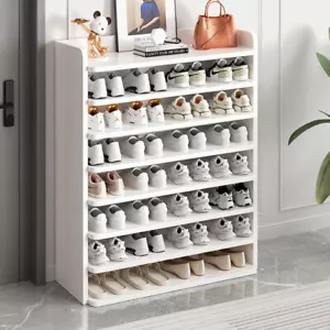 Shoes Storage Rack Standing Shelf Self Organiser Shelves Unit Footwear Cabinet - Picture 1 of 22