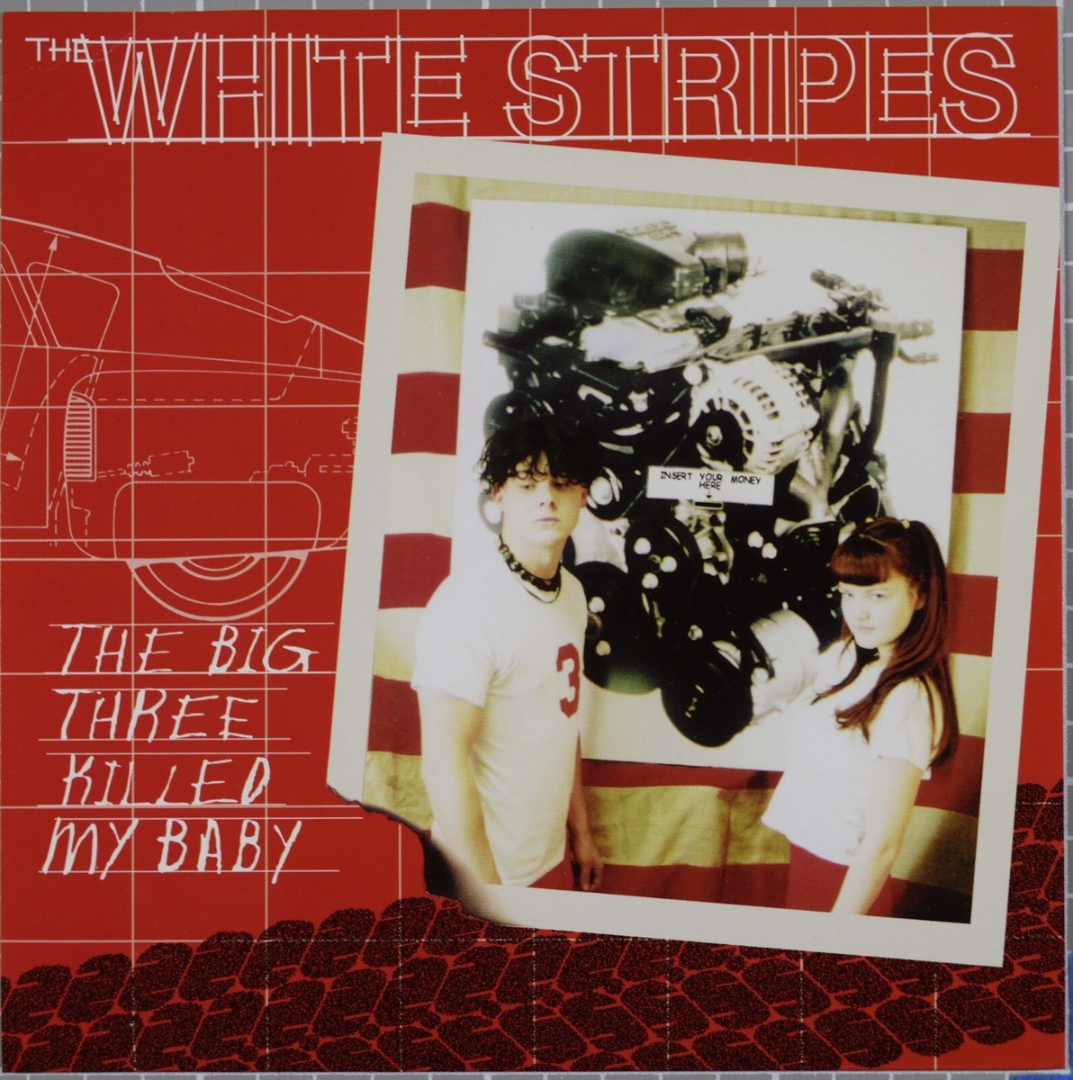 ★ THE WHITE STRIPES レコード 7\" The White Stripes 7